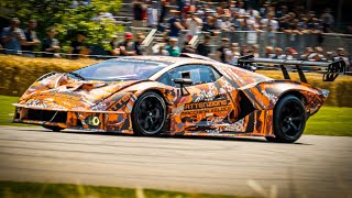 Lamborghini Essenza SCV12 OnBoard At Goodwood Festival Of Speed  Carfection [upl. by Salena]