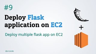 Deploy multiple flask application on EC2  Deploy Flask application on EC2 p9 [upl. by Allecnirp]