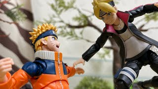 NARUTO stop motion NARUTO VS BORUTO [upl. by Acissey]