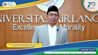 Rektor Universitas Airlangga Prof Dr Mohammad Nasih SE MT Ak [upl. by Babara]