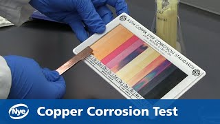 Lubricant Testing 101 Copper Corrosion by Nye Lubricants [upl. by Elolcin]