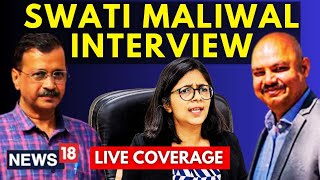 Swati Maliwal LIVE  Swati Maliwals First Interview On Assault Case  Swati Maliwal Vs AAP  N18L [upl. by Dygal]