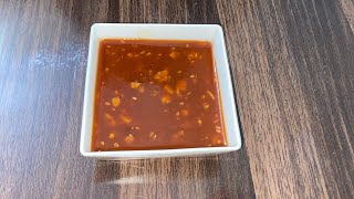 Dumplings sauce  Red sauce for dumplingsMomos  easy amp delicious  healthyeating5733 [upl. by Carlita]