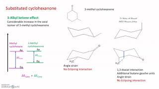 Conformational analysis of cyclohexanone [upl. by Carmelina]