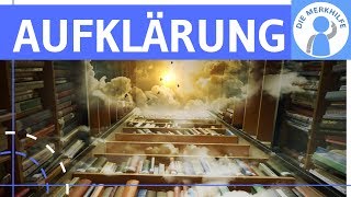 Aufklärung  Literaturepoche einfach erklärt  Merkmale Literatur Geschichte Vertreter [upl. by Mccall995]