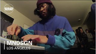 MNDSGN Boiler Room Los Angeles Live Set [upl. by Lemcke]