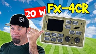 FX4CR 20w QRP HF Radio  FIRST LOOK [upl. by Nov]