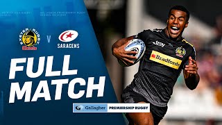 Exeter Chiefs v Saracens  FULL MATCH  Thumping Win  Gallagher Premiership 202324 [upl. by Anaderol]