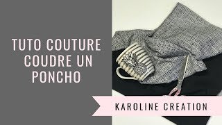 Tuto couture  coudre un poncho [upl. by Earl]