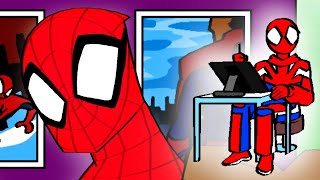 WORKING ON MY SPIDERMAN SHOWFORTNITEPETERS WEB [upl. by Berte589]