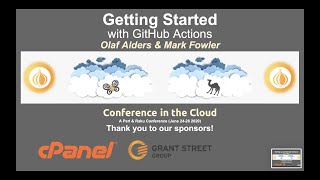 Olaf Alders and Mark Fowler  Getting Started with GitHub Actions [upl. by Katinka]