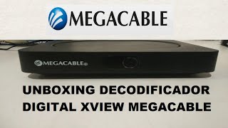 CAJA DIGITAL XVIEW MEGACABLE 📜 UNBOXING  2022 [upl. by Eikcim]