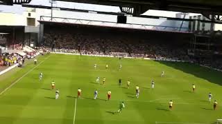 Rangers travelling army sing quotCaptain Jackquot chant at Watford Watford v QPR 30 4 11 [upl. by Darraj242]