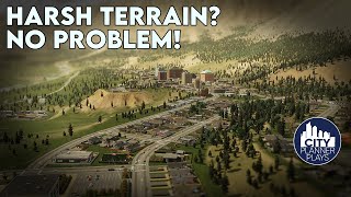 Six Tips to Build on Steep Terrain Like a Pro in Cities Skylines 2 [upl. by Eiramlehcar]