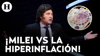 Devaluará 54 el peso en Argentina Las 10 medidas de Milei para afrontar la crisis económica [upl. by Eiramenna938]