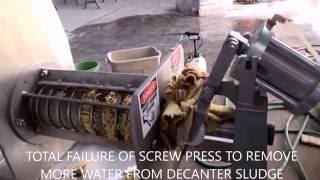 DEWATERING DECANTER SLUDGE [upl. by Maillliw]