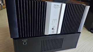 Rotel 5 channel and 2 channel power amplifier [upl. by Amil476]