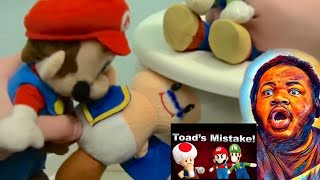 SML Short Toads Mistake 2017 REACTION sml mario luigi supermariobros jeffy 😂🍄 [upl. by Yeca832]