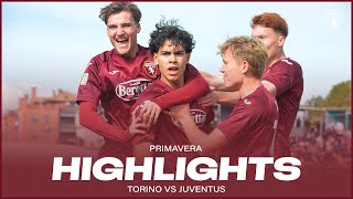 TORINOJUVENTUS 10  HIGHLIGHTS  PRIMAVERA [upl. by Fruin]