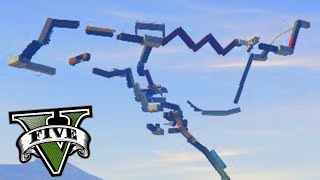 GTA V Online O SKILL TESTE de BMX 100 TENSO [upl. by Brandea]