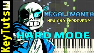 NEW AND IMPROVED  Learn to Play Megalovania from Undertale  Hard Mode [upl. by Neersan201]