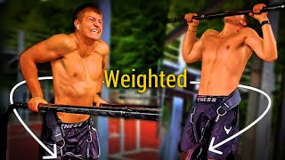 Weighted Calisthenics Workout  My New Workout Program [upl. by Tiraj]