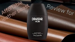 Drakkar Noir by Guy Laroche  fragrance review [upl. by Ailad]