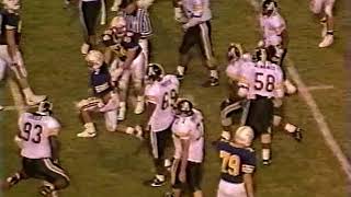 Appalachian State Football 1990  2nd Half of UTC VMI James Madison [upl. by Nelram]