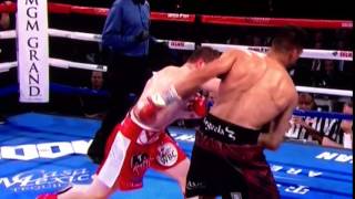 Amir Khan Gets Knocked Out 08052016 [upl. by Kandy]