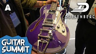 Duesenberg Guitars at Guitar Summit 2024 [upl. by Dlabihcra]