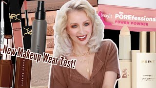 TESTING NEW MAKEUP LYS Triple Fix Foundation Stick  YSL Liquid Blush  MORE [upl. by Gean504]