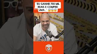 VEJA O QUE ADRIANO IMPERADOR COMPROU NO PRIMEIRO SALÁRIO 😱shorts adrianoimperador futebol podpah [upl. by Faustus]