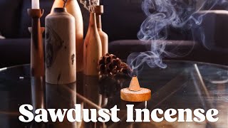 How to turn sawdust into naturalscented incense [upl. by Eecart59]