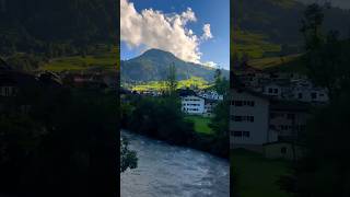 Passing through the beautiful landscape switzarland explore travel mountains journey happy [upl. by Banwell]