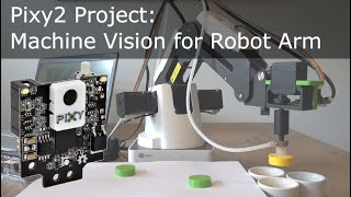 Dobot Magician with Pixy2 Vision Sensor [upl. by Yssirc]