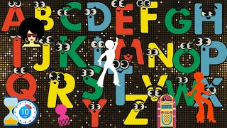 Fun Alphabet Disco Lights Baby Sensory Video watotosensory sensory africanchild sensoryvideo [upl. by Lona]