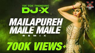 DJX Mailapureh Maile Mix  Exclusive Tamil Kuthu Hits  TIK TOK Trending • 2023 [upl. by Inverson]