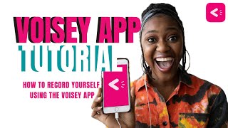 Voisey App Tutorial How To Record Yourself Using Voisey App [upl. by Anol]