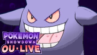 Gengar Competitive Moveset Pokemon Showdown OU WElectrium Z Gengar [upl. by Ylloh]