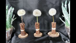 Pusteblume haltbar machen – viele Tipps und 5 Dekovariationen – Making dandelion durable [upl. by Ained]