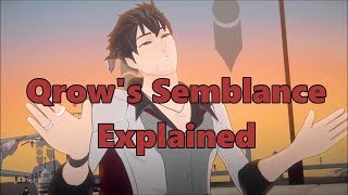 Qrows Semblance Explained  Explored [upl. by Ardin369]