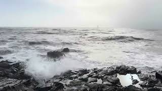 Whaleback Lighthouse on a foggy day [upl. by Taran]