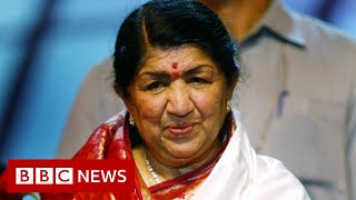 Beloved Indian singer Lata Mangeshkar dies at 92  BBC News [upl. by Bohman]