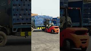 Fast Forklift Driver 💯🔥💯🔥 automobile forkliftdriver shortsviral [upl. by Dnaleel359]