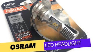 OSRAM Led Head light H4 for TMX Supremo 1srt 2nd 3rd 4th Gen [upl. by Hoseia]