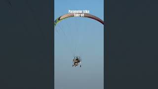 Paramotor trike take off [upl. by Jorry]