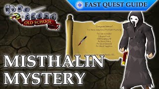 Misthalin Mystery Quest  OSRS Quality Quick Guide 2024 [upl. by Lewan527]