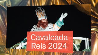 Cavalcada de Reis 2024 a Barcelona [upl. by Christiano]