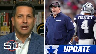 quotDak and McCarthys futures are in jeopardyquot  Adam Schefter has latest after Cowboys drop to 34 [upl. by Lladnarc]