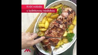 Videorecept  Krůtí roláda s bylinkovou nádivkou [upl. by Stanhope]